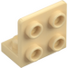 LEGO Tan Bracket 1 x 2 - 2 x 2 Up (99207)