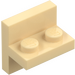 LEGO Beige Staffa 1 x 2 con Verticale Piastrella 2 x 2 (41682)