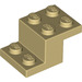 LEGO bronzer Support 2 x 3 avec assiette et Step avec porte-goujon inférieur (73562)