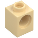 LEGO Tan Brick 1 x 1 with Hole (6541)