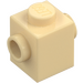 LEGO Tan Brick 1 x 1 with Studs on Two Opposite Sides (47905)