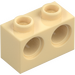 LEGO Beige Palikka 1 x 2 jossa 2 Reiät (32000)