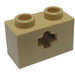 LEGO Tan Brick 1 x 2 with Axle Hole (&#039;+&#039; Opening and Bottom Stud Holder) (32064)