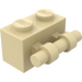 LEGO Beige Kloss 1 x 2 med Håndtak (30236)