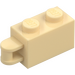 LEGO Tan Brick 1 x 2 with Hinge Shaft (Flush Shaft) (34816)