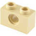 LEGO Tan Brick 1 x 2 with Hole (3700)