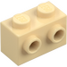 LEGO Tan Brick 1 x 2 with Studs on One Side (11211)