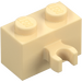 LEGO Tan Brick 1 x 2 with Vertical Clip with Open &#039;O&#039; Clip (42925 / 95820)