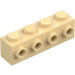 LEGO Tan Brick 1 x 4 with 4 Studs on One Side (30414)