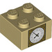 LEGO bronzer Brique 2 x 2 avec Clock of Gros Ben (3003 / 29810)