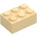 LEGO Beige Klods 2 x 3 (3002)