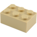 LEGO Tan Brick 2 x 3 (3002)