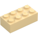 LEGO Tan Brick 2 x 4 (3001 / 3556)