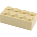 LEGO Zandbruin Steen 2 x 4 (3001 / 72841)
