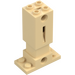 LEGO Tan Brick 2 x 4 x 5 with Spring (77834)