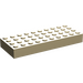 LEGO Zandbruin Steen 4 x 10 (6212)