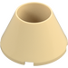 LEGO Tan Cone 4 x 4 x 2 Hollow (4742)