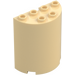 LEGO Opalenizna Cylinder 2 x 4 x 4 Połowa (6218 / 20430)