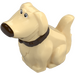 LEGO Beige Hund - Dug fra &quot;Op&quot; (102116)