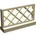LEGO bronzer Clôture 1 x 4 x 2 Lattice (3185)