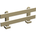 LEGO Tan Fence 1 x 8 x 2 (6079)