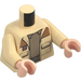 LEGO Beige General Jan Dodonna Minifigur Torso (973 / 76382)