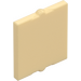 LEGO Tan Glass for Window 1 x 2 x 2 (35315 / 86209)