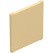 LEGO Tan Glass for Window 1 x 3 x 3 (51266)
