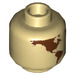 LEGO Tan Globe (Recessed Solid Stud) (3626 / 79608)