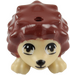 LEGO Beige Hedgehog mit Reddish Brown Spikes (12203 / 98944)