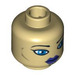 LEGO Tan Luminara Unduli Head (Safety Stud) (3626 / 95153)