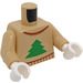 LEGO Beige Maple Minifigure Busto (973 / 76382)