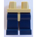 LEGO Beige Minifigure Hüften mit Dark Blau Beine (3815 / 73200)