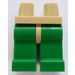 LEGO Beige Minifigure Fianchi con Verde Gambe (30464 / 73200)