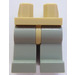 LEGO Tan Minifigure Hips with Light Gray Legs (3815 / 73200)