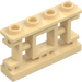 LEGO Zandbruin Oriental Schutting 1 x 4 x 2 (32932)