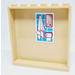 LEGO Tan Panel 1 x 6 x 5 with Towel and Toilet Paper Roll Sticker (59349)