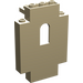 LEGO Zandbruin Paneel 2 x 5 x 6 met Venster (4444)