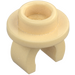 LEGO Tan Plate 1 x 1 Round with Clip (5264)