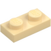 LEGO Tan Plate 1 x 2 (3023)