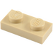 LEGO Tan Plate 1 x 2 (3023 / 28653)