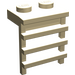 LEGO Zandbruin Plaat 1 x 2 met Ladder (4175 / 31593)