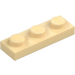 LEGO Beige Platte 1 x 3 (3623)