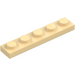 LEGO Tan Plate 1 x 5 (78329)