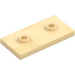 LEGO Tan Plate 2 x 4 with 2 Studs (65509)