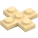 LEGO Tan Plate 3 x 3 Cross (15397)