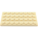 LEGO Tan Plate 4 x 8 (3035)