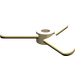 LEGO Zandbruin Propeller 3 Lemmet 4 Diameter (2421 / 28969)