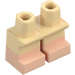 LEGO Beige Kurze Beine mit Fleisch Untere Beine (37679 / 41879)