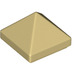 LEGO bronzer Pente 1 x 1 x 0.7 Pyramide (22388 / 35344)